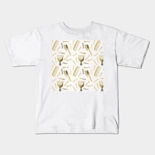 Good Hair Day Gold Kids T-Shirt